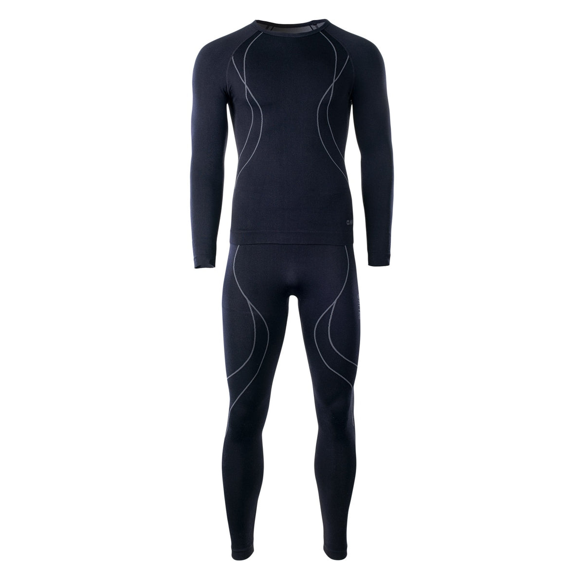 Set Lenjerie Termoactivă Bărbați IKAR SET Hi-Tec - Airway, QuickDry - 1