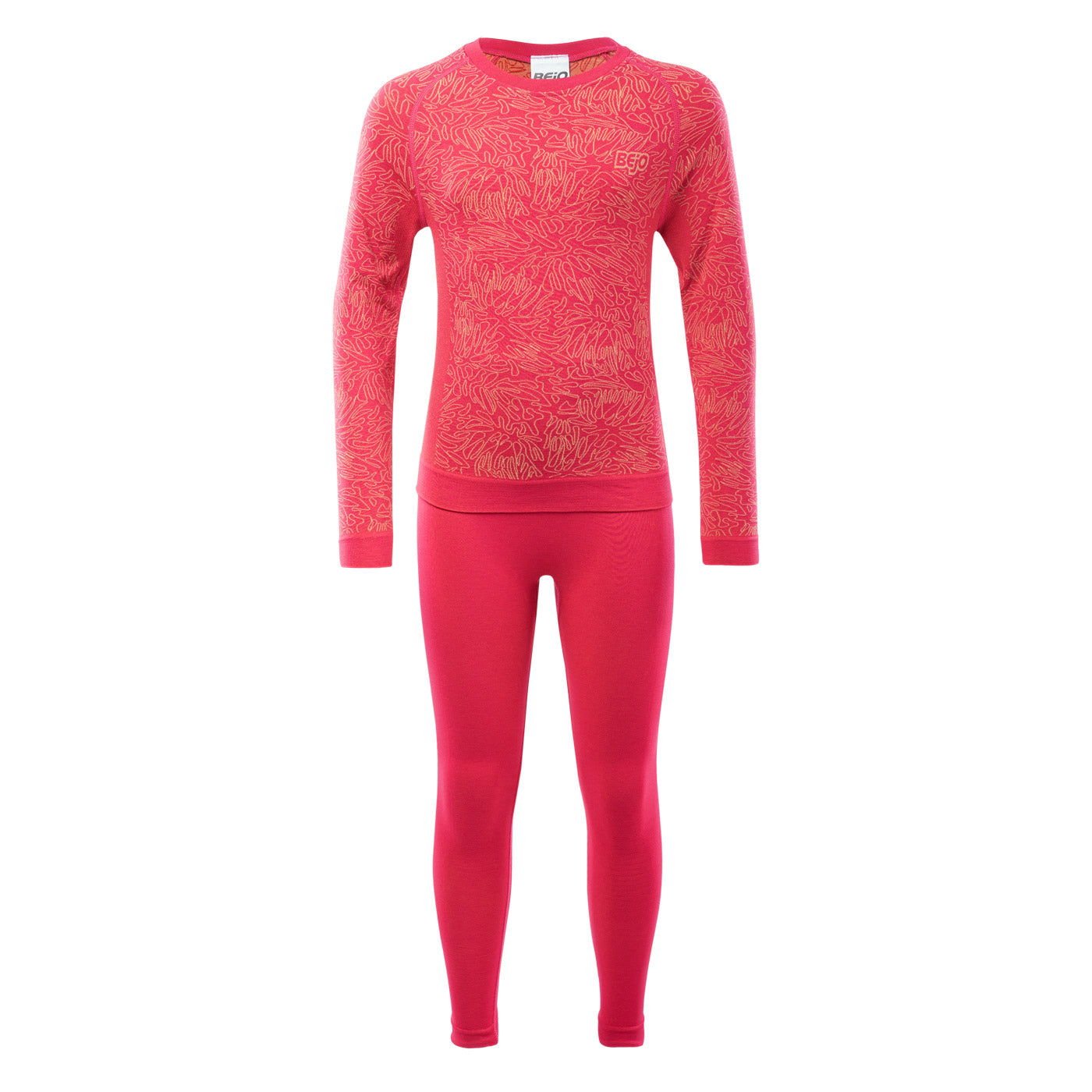 Set Lenjerie Termoactivă Copii GRAR SET II KDG Bejo - Fără Cusături - 2