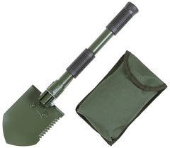 Set Lopată Mini 3 în 1 Oliv MFH - Lamă Zimțată, Mâner Cauciucat