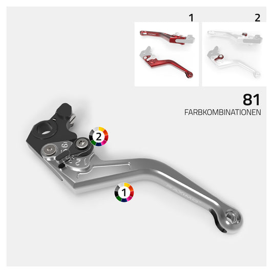 Set Manete Frână/Ambreiaj RAXIMO BCS Scurte - Personalizabile