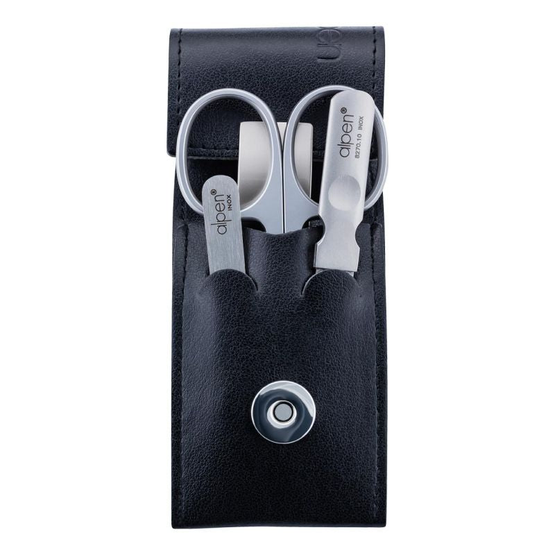 Set Manichiură 3 piese Alpen - Oțel Inoxidabil, Compact și Portabil