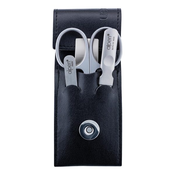 Set Manichiură 3 piese Alpen - Oțel Inoxidabil, Compact și Portabil