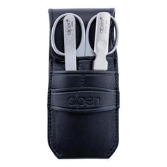 Set Manichiură 3 piese Alpen - Oțel Inoxidabil, Etui Elegant