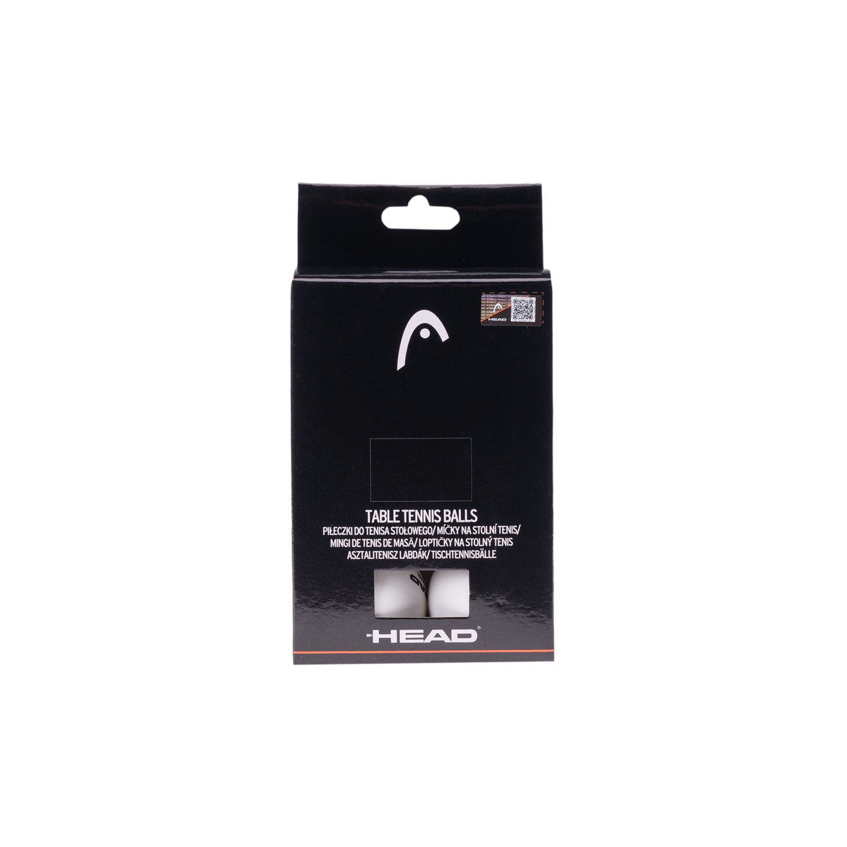 Set Mingi Tenis de Masă OUTDOOR HEAD - 6 Bucăți, ABS Rezistent - 1