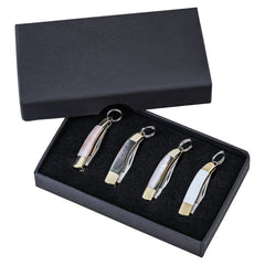 Set Mini Bricege Herbertz CJH - Oțel 420, Mâner Abalone, Slipjoint