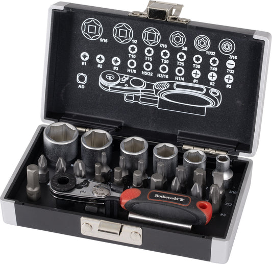 Set Mini Chei Tubulare Rothewald - Compact și Versatil
