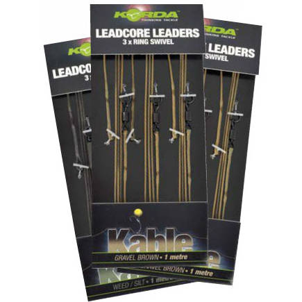 Set Monturi Korda Ledcore+Ring 3buc - Siguranță și Eficiență crap