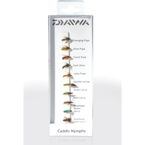 Set Muște Artificiale Caddis Nymphs Cormoran - 10buc, Eficiență Pescuit