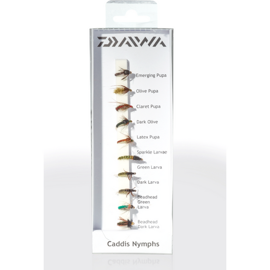 Set Muște Artificiale Caddis Nymphs Cormoran - 10buc, Eficiență Pescuit