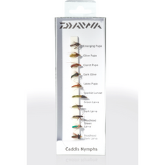 Set Muște Artificiale Caddis Nymphs Cormoran - 10buc, Eficiență Pescuit