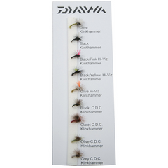 Set Muște Klinkhammers Daiwa - 9buc, Pescuiește Eficient Răpitorii