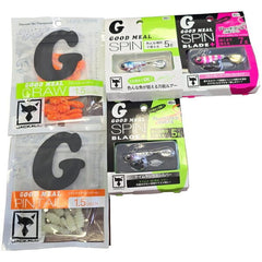Set Năluci Jackall Value Meal - 3 Spinere + 2 Softuri, Pescuit Versatil - 2