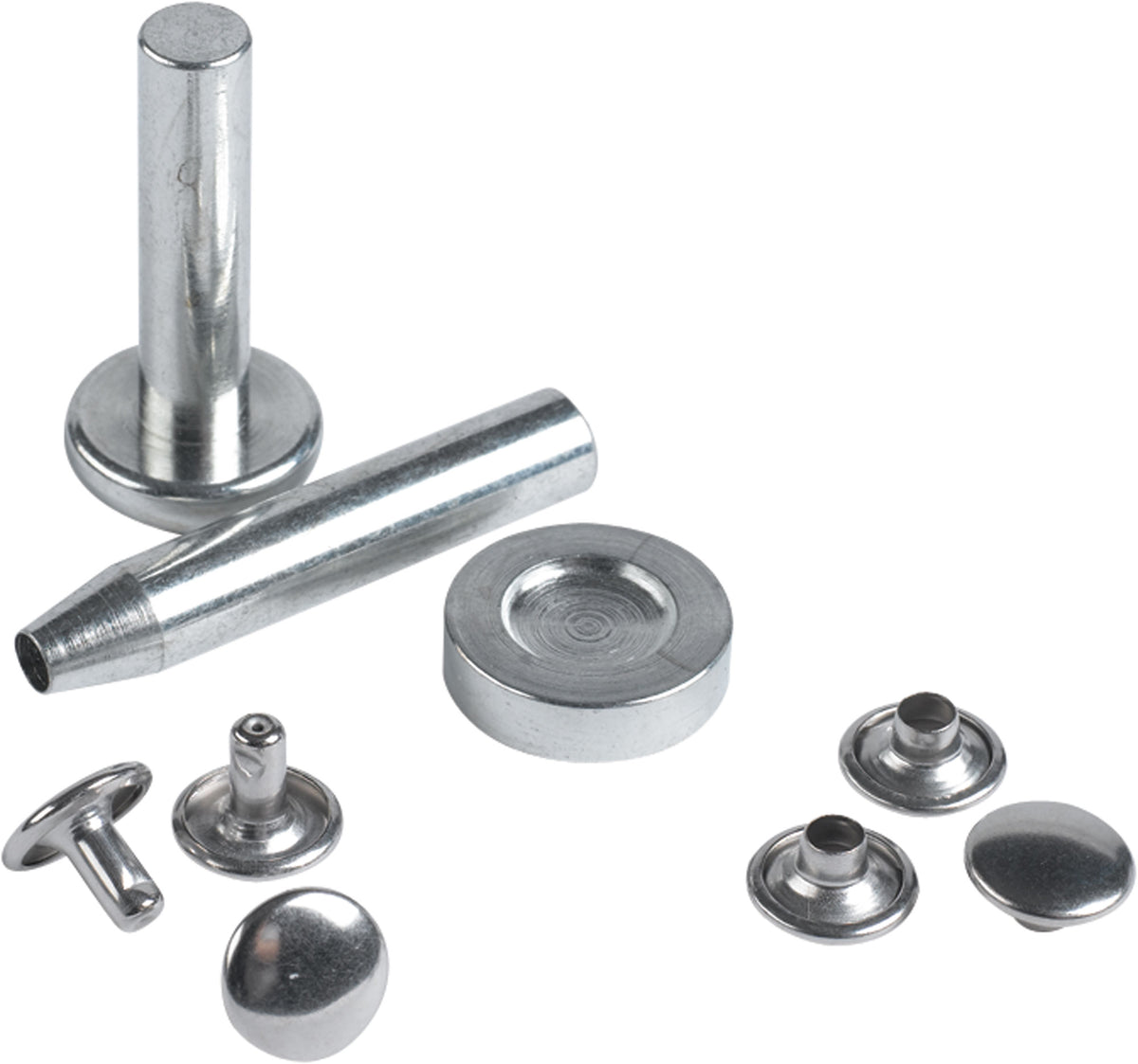 Set Nituri 9mm Argintii cu Instrument Louis - Reparatii Echipament