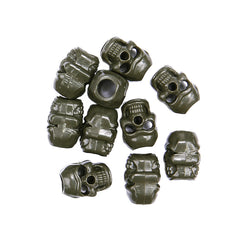Set Opriitoare Snur Tactical Skull 10 buc. Ranger Green - Control Superior & Siguranță