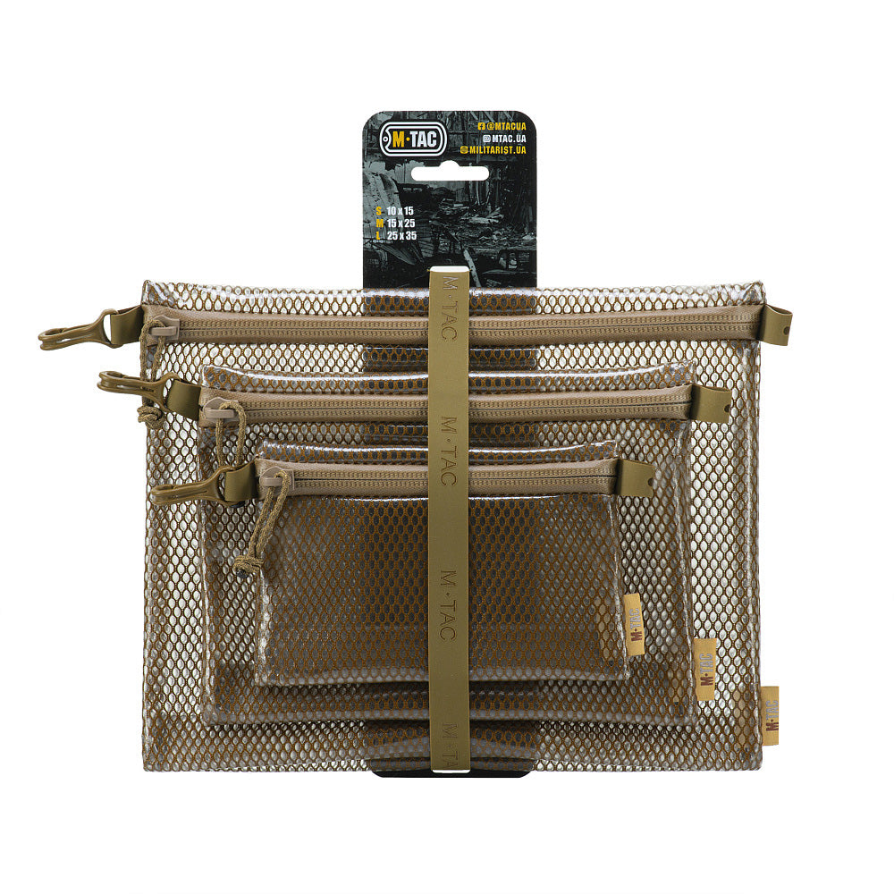Set Organizatoare Buzunar M-Tac Elite - Coyote