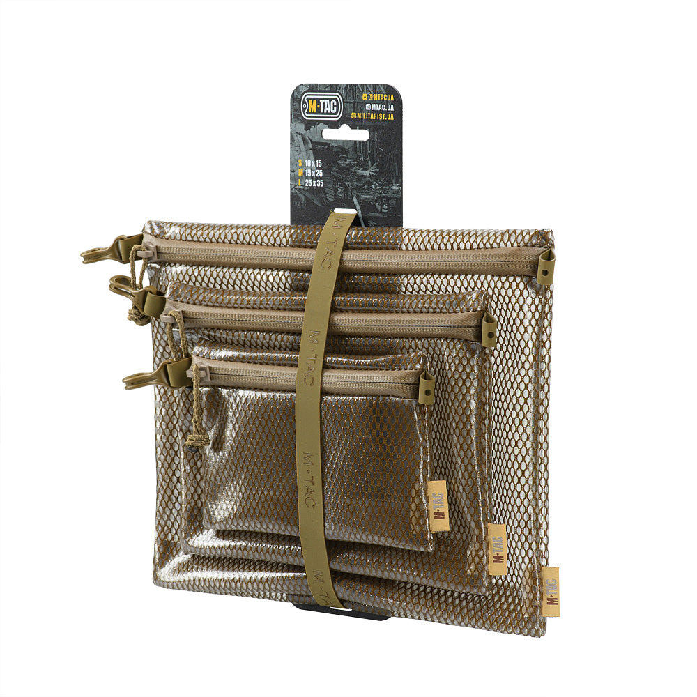 Set Organizatoare Buzunar M-Tac Elite - Coyote