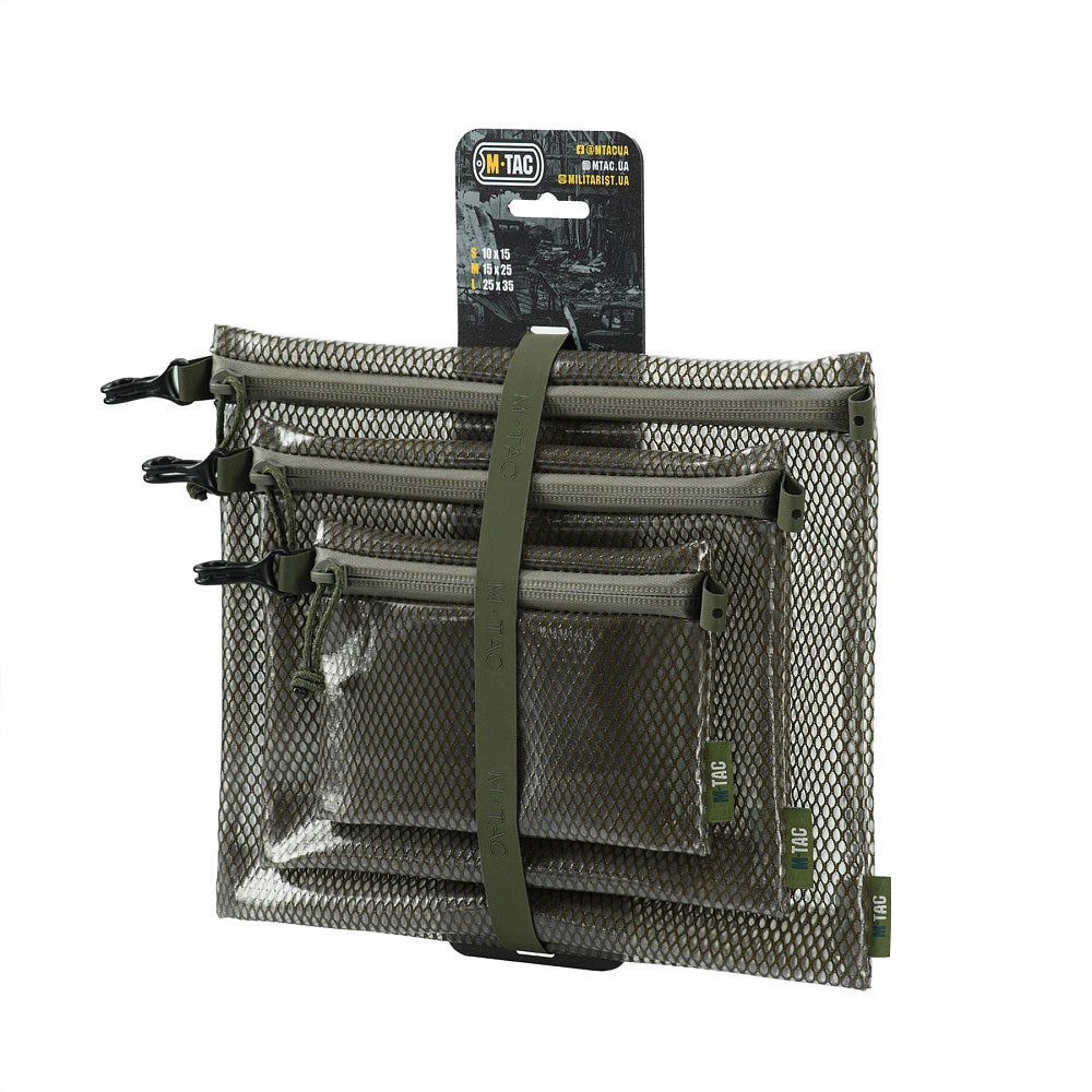 Set Organizatoare Buzunar M-Tac Elite - Ranger Green