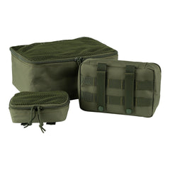Set Organizatoare MOLLE Molle Organizer 3 Piese Ranger Green - Ordine Tactică Suverană
