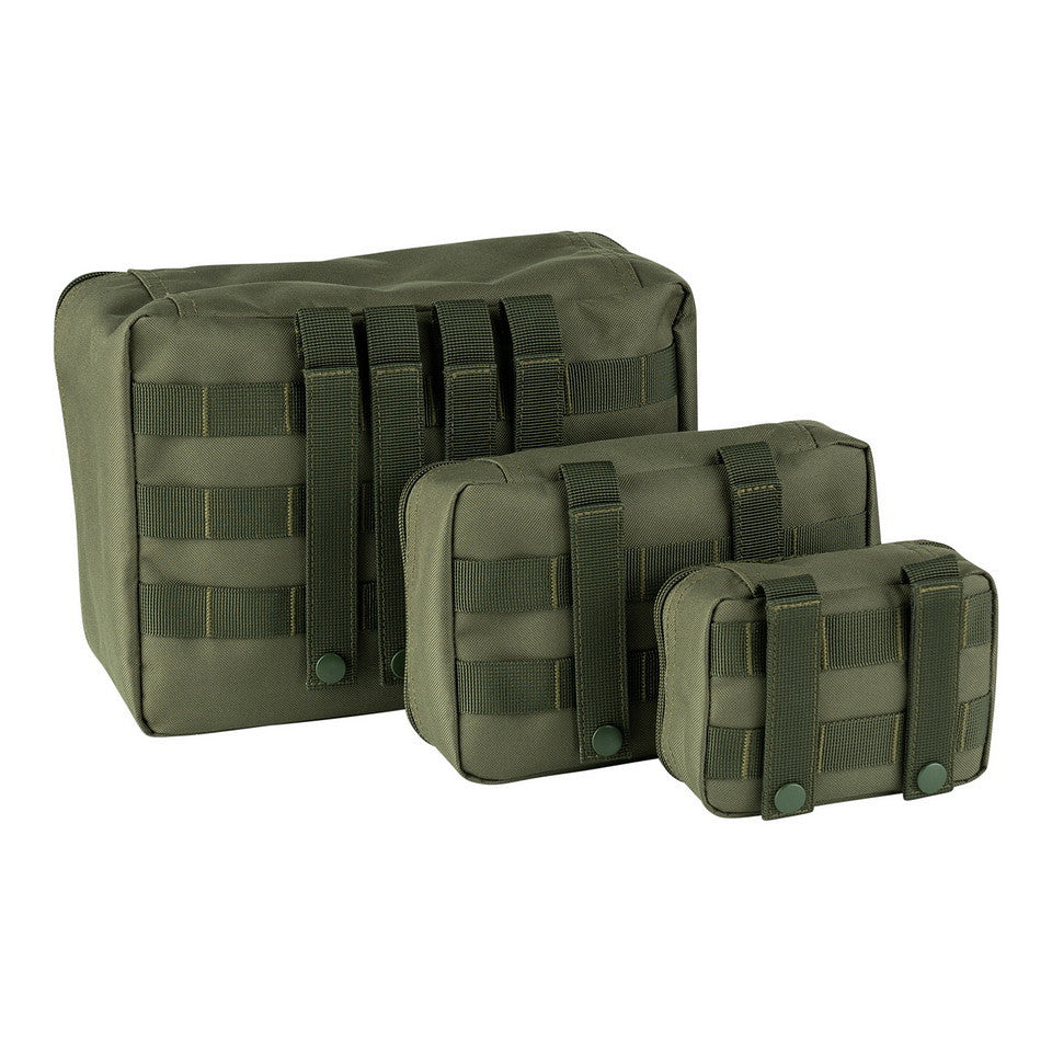 Set Organizatoare MOLLE Molle Organizer 3 Piese Ranger Green - Ordine Tactică Suverană