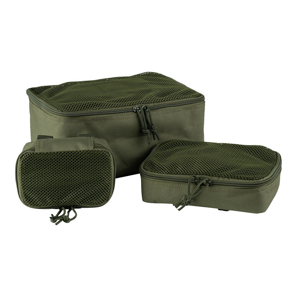 Set Organizatoare MOLLE Molle Organizer 3 Piese Ranger Green - Ordine Tactică Suverană
