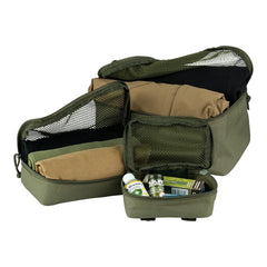 Set Organizatoare MOLLE Molle Organizer 3 Piese Ranger Green - Ordine Tactică Suverană