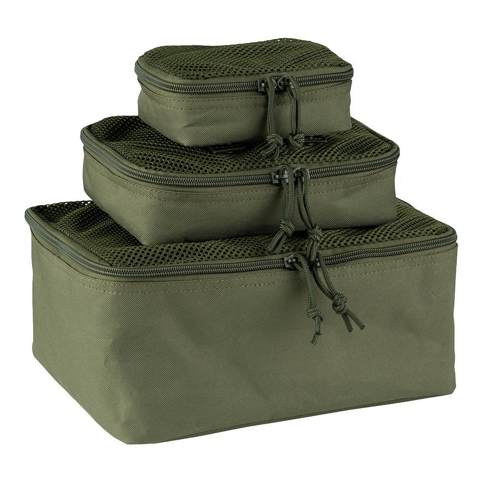 Set Organizatoare MOLLE Molle Organizer 3 Piese Ranger Green - Ordine Tactică Suverană