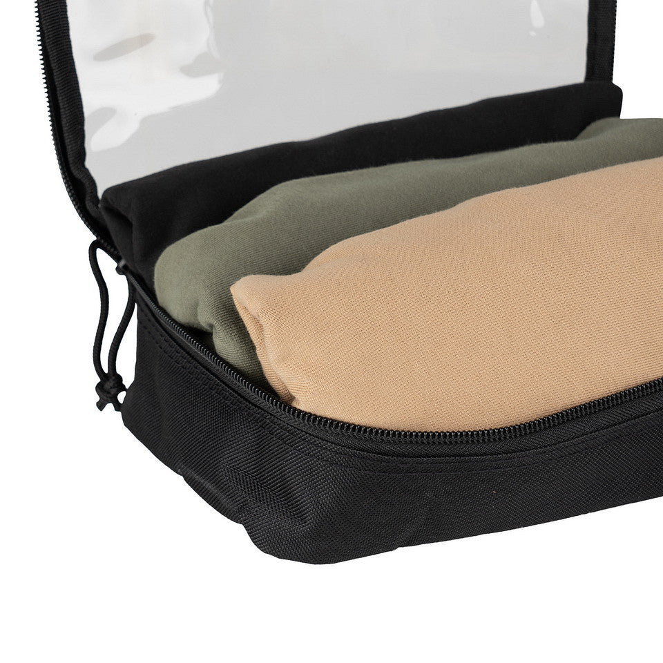 Set Organizatoare MOLLE Transparente Negru - Organizare Eficientă & Acces Rapid
