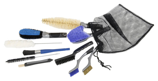 Set Perii Curățare Moto Procycle - 11 Piese, Complet
