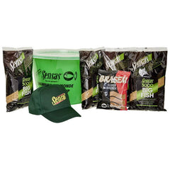 Set Pescuit Nada Big Fish Sensas - Găleată, Șapcă, Nadă 4kg, Bremix - 2