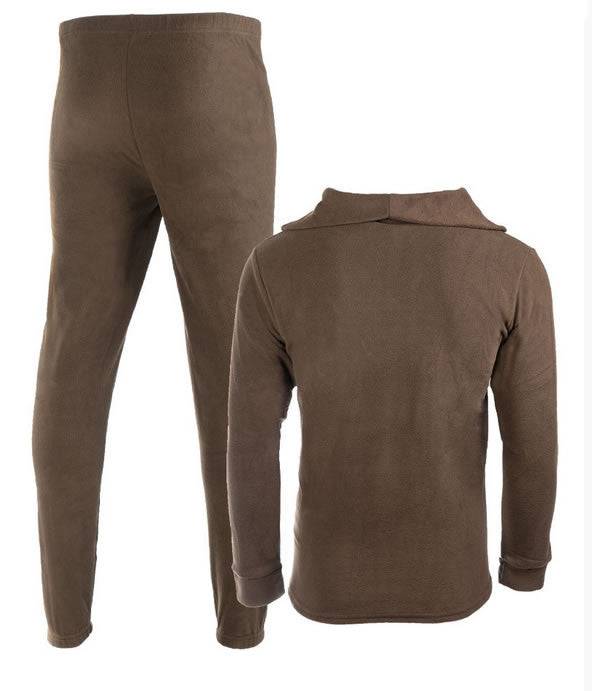 Set Polartec Cu Guler Oliv