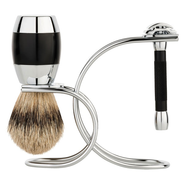 Set Răzuire Merkur 3081 Herbertz - Oțel, Design Clasic
