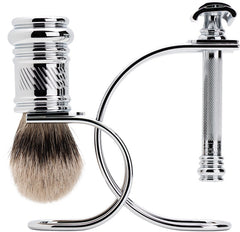 Set Ras Merkur 3981 Herbertz - Oțel, Design clasic, Mâner ergonomic