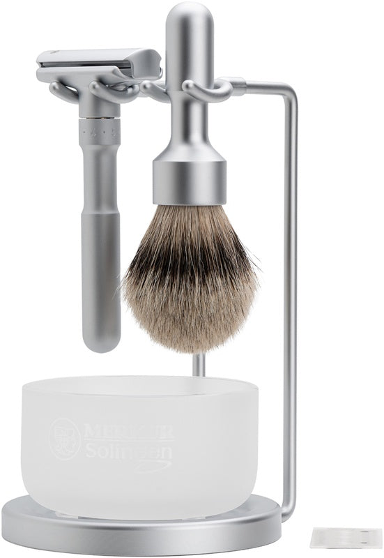 Set Rază Merkur FUTUR 750 Crom Herbertz - Oțel, Design Ajustabil