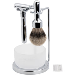 Set Rază Merkur FUTUR 751 Herbertz - Oțel Inoxidabil, Design Ajustabil