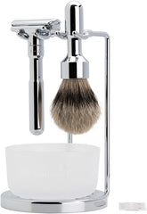 Set Rază Merkur FUTUR 751 Herbertz - Oțel Inoxidabil, Design Ajustabil