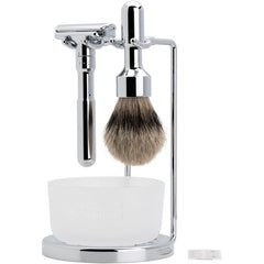 Set Rază Merkur FUTUR 751 Herbertz - Oțel Inoxidabil, Design Ajustabil
