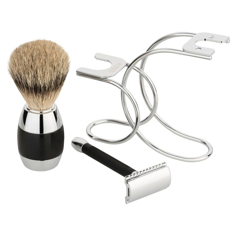 Set Razuire Merkur 2081 Herbertz - Otel Inoxidabil, Aspect Clasic