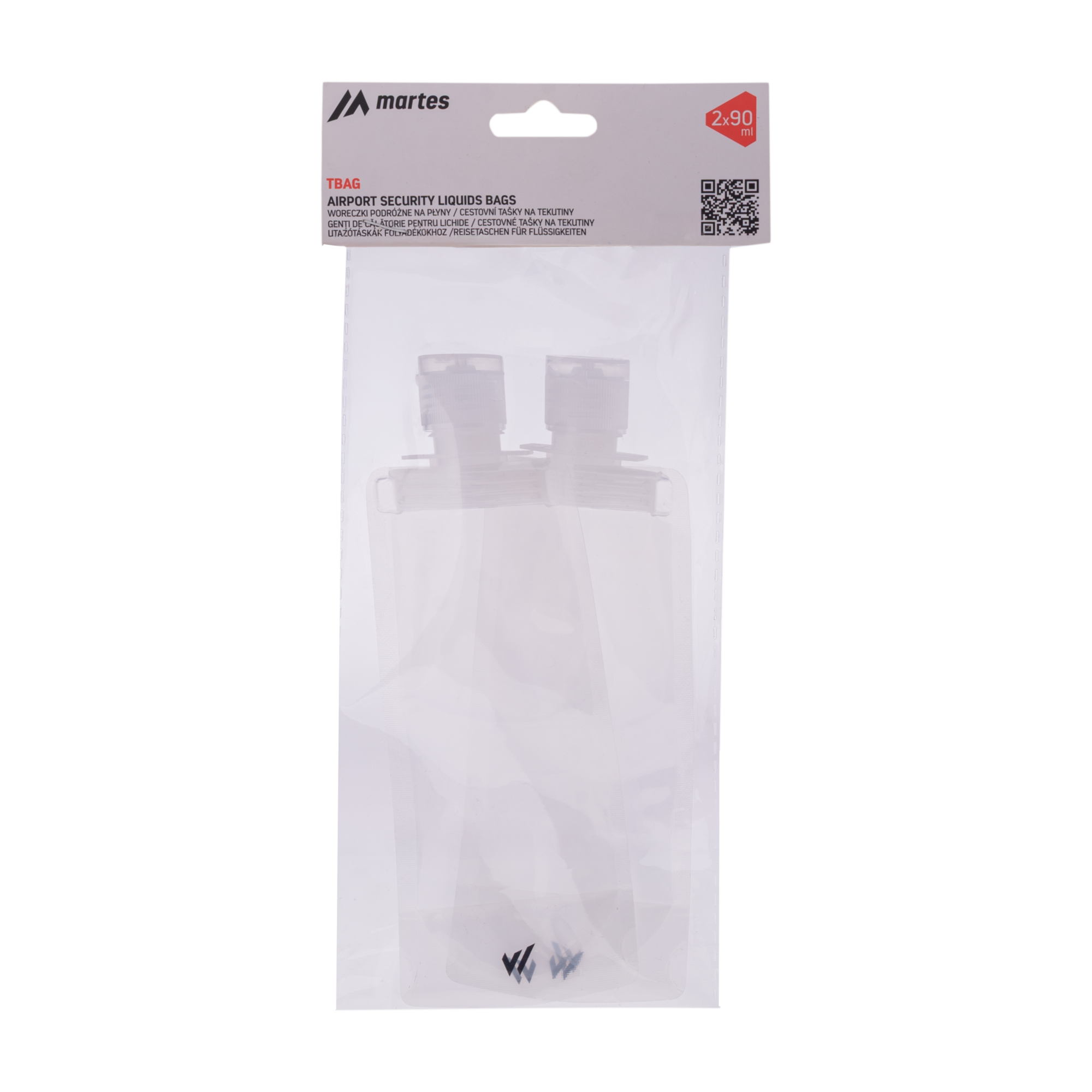 Set Recipiente Lichide TBAG Martes - 2x90ml, Siguranță și Organizare Călătorie - 1
