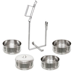 Set Recipiente Mâncare Inox FoxOutdoor - 4x1L, 900g