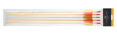 Set Săgeți Lemn 28 inch Herbertz - Lemn, Vârf Metalic, 5 Bucăți
