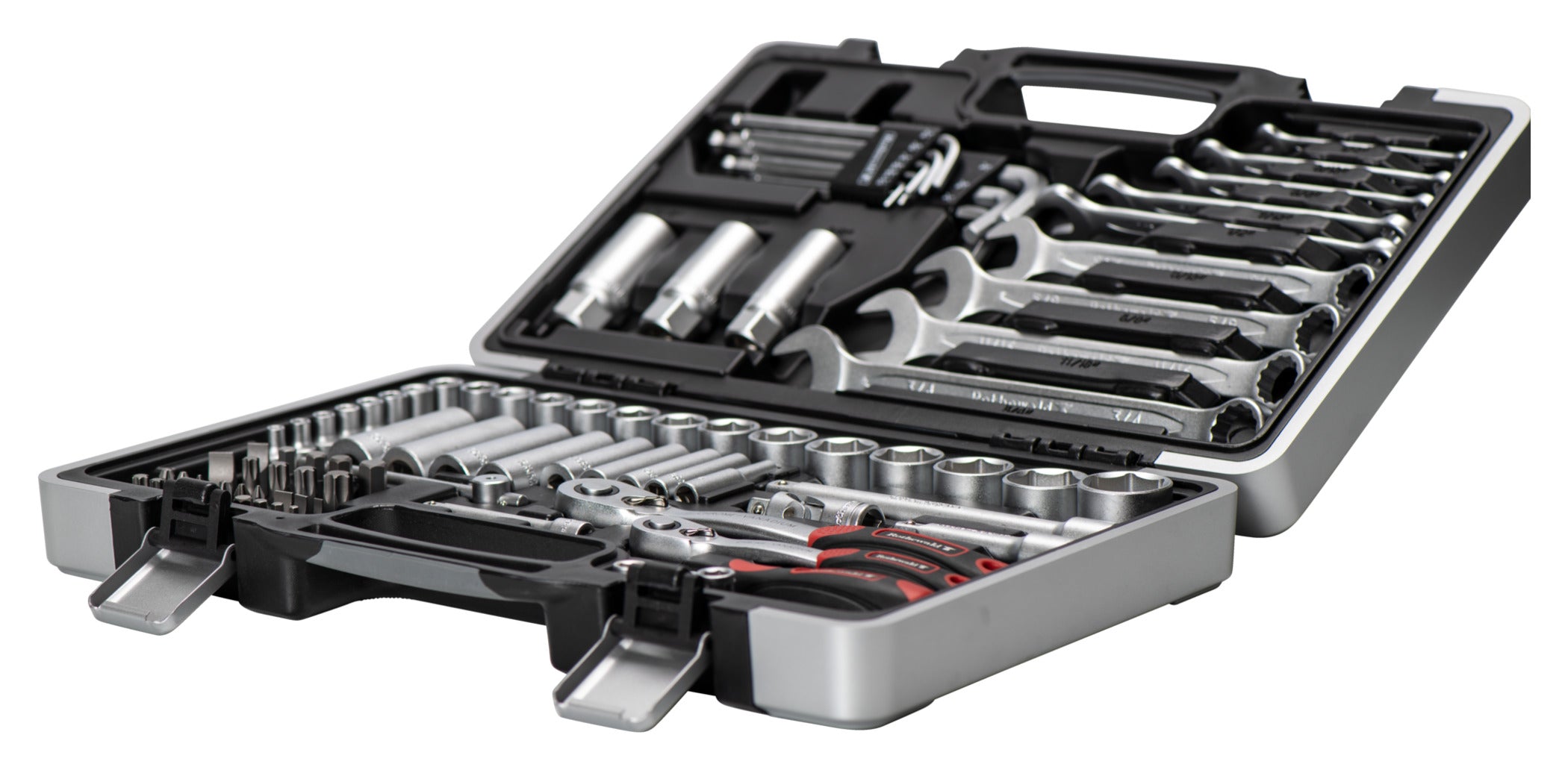 Set Scule 92 Piese Rothewald - Inch, Crom-Vanadiu