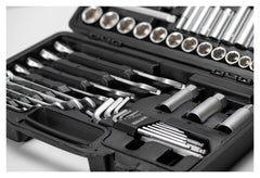 Set Scule Moto 92 Piese Rothewald - Crom-Vanadiu, Flanc-Grip