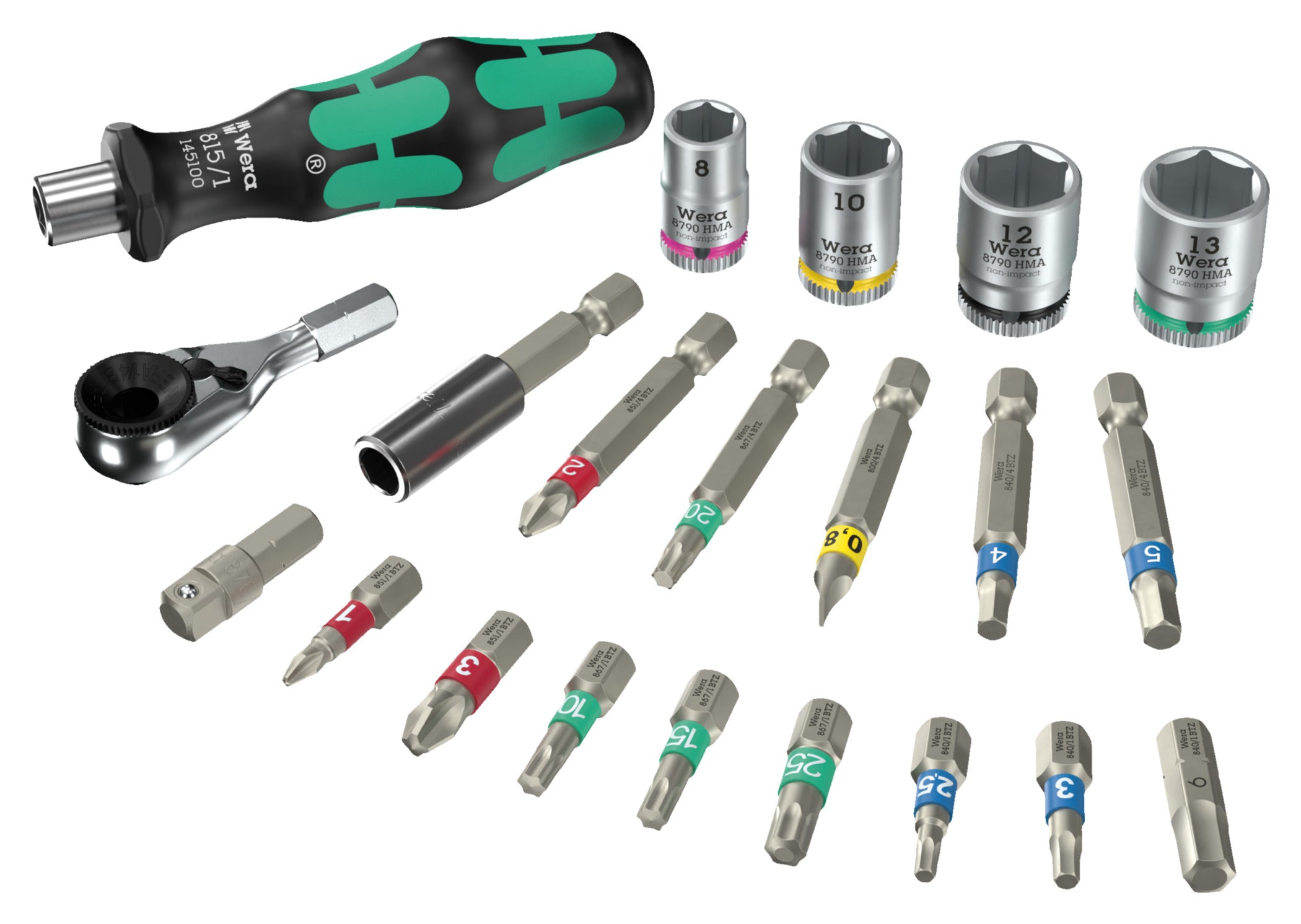 Set Scule Moto Tool-Check Modular 1 Wera - Compact & Esențial