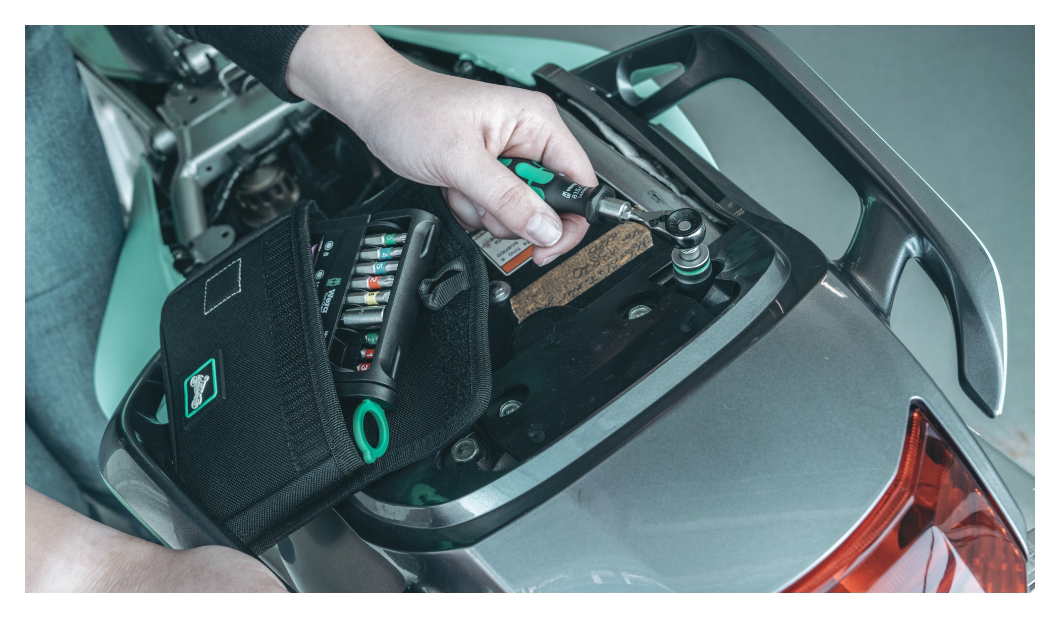 Set Scule Moto Tool-Check Modular 1 Wera - Compact & Esențial