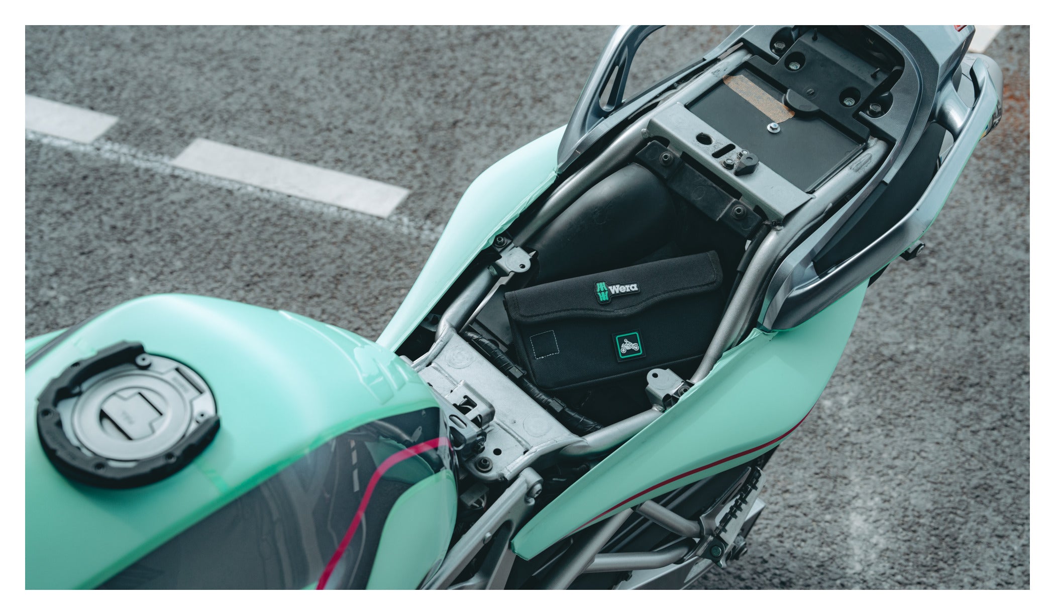 Set Scule Moto Tool-Check Plus Motorcycle 1 Wera - Compact, 40 Piese