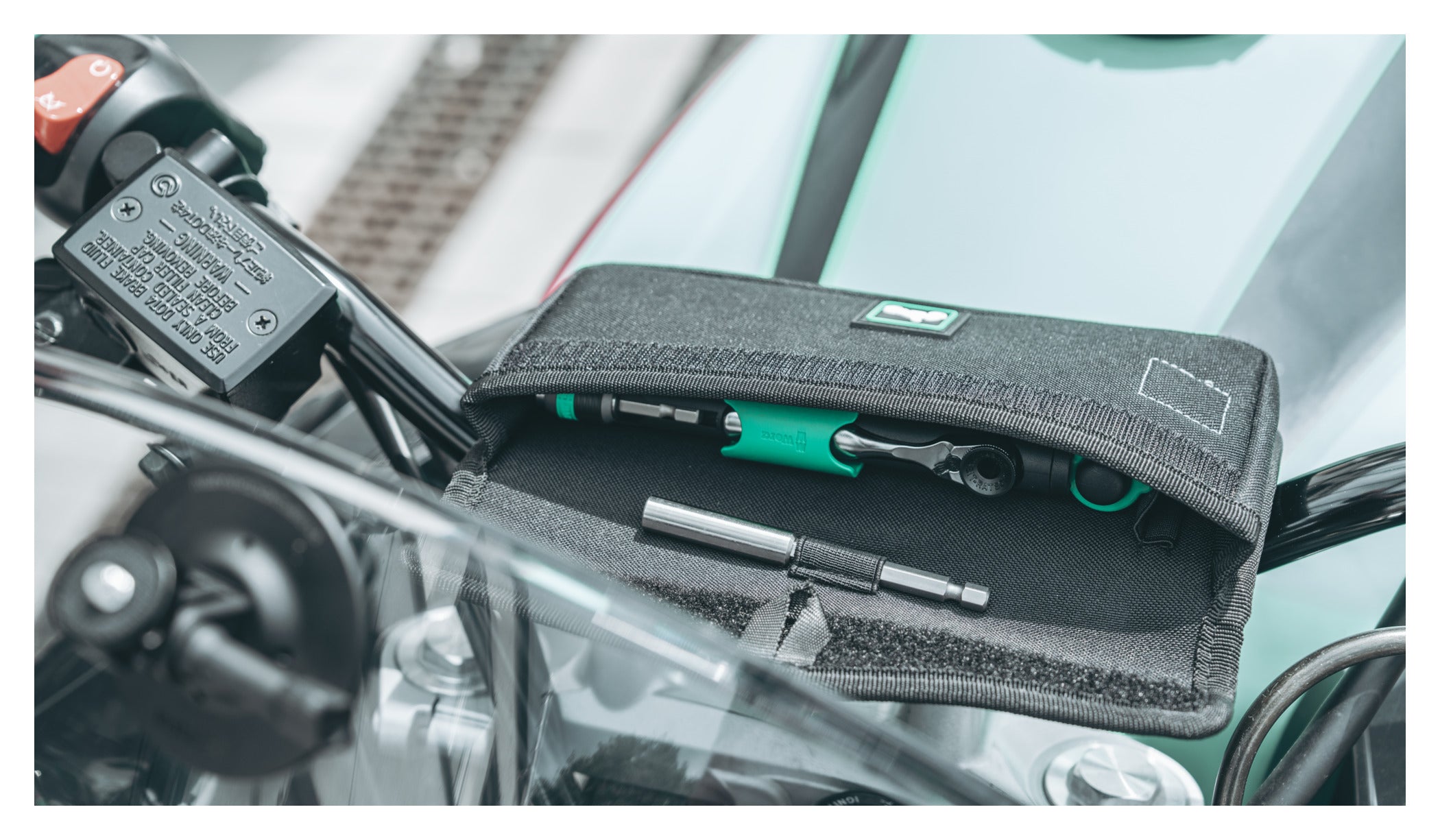 Set Scule Moto Tool-Check Plus Motorcycle 1 Wera - Compact, 40 Piese