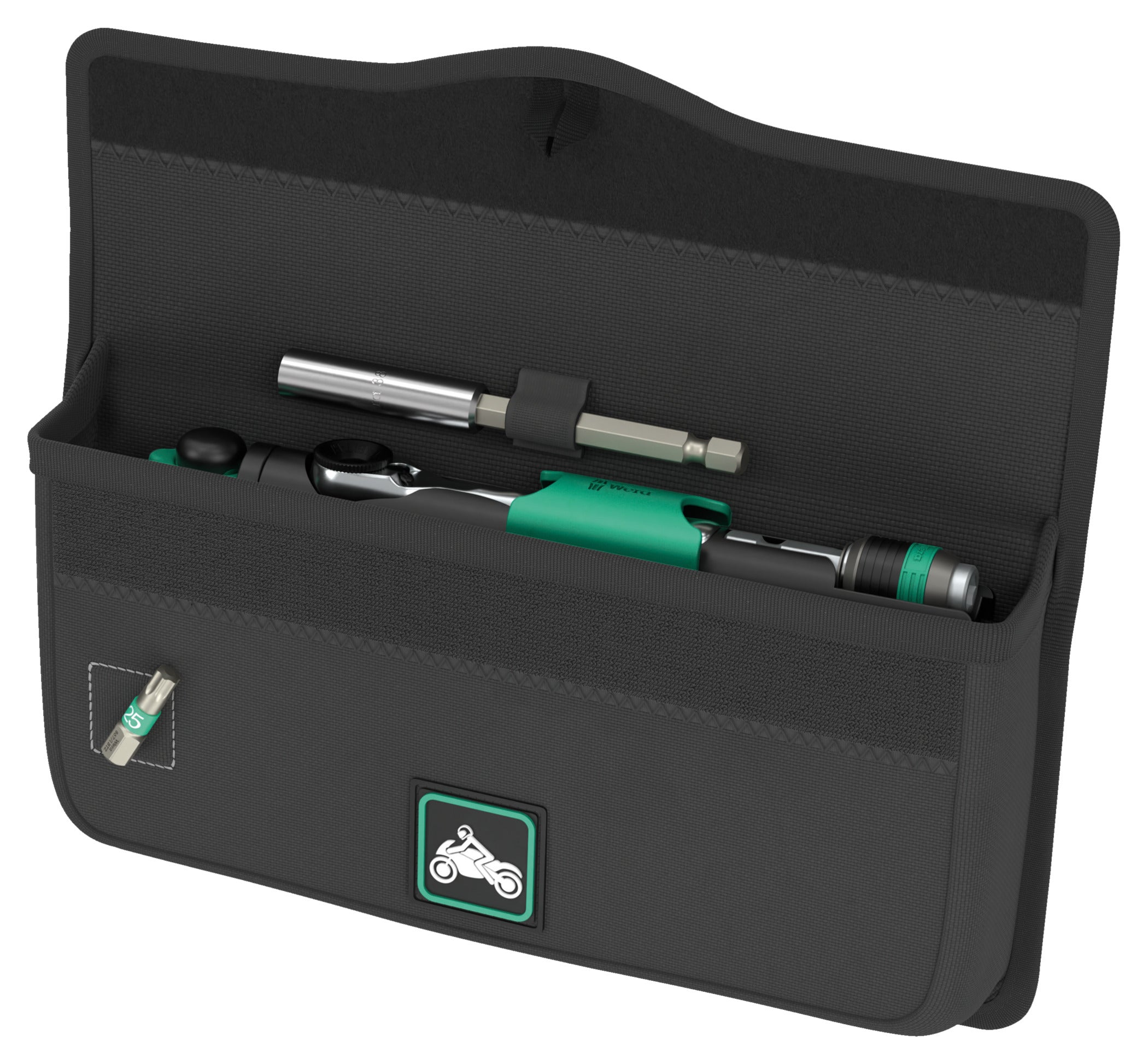 Set Scule Moto Tool-Check Plus Motorcycle 1 Wera - Compact, 40 Piese