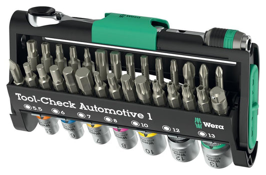 Set Scule Moto Wera Tool-Check Automotive 1 - Compact, 38 piese