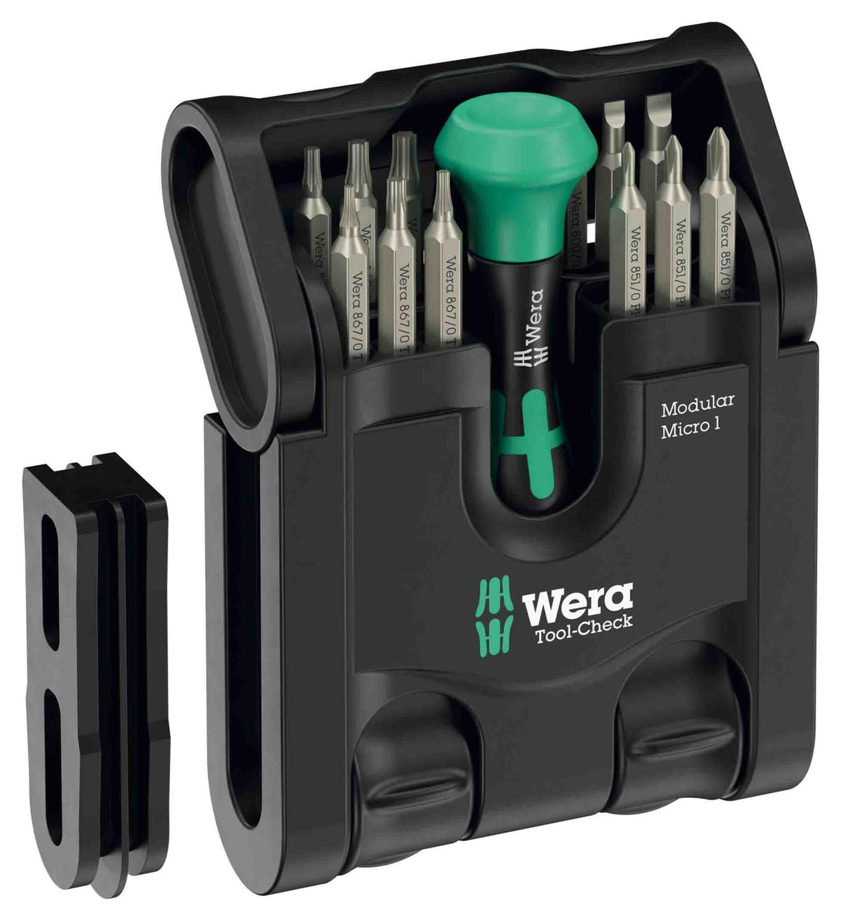 Set Scule Precizie Tool-Check Modular Micro 1 Wera - 21 Piese