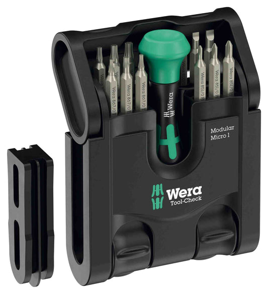 Set Scule Precizie Tool-Check Modular Micro 1 Wera - 21 Piese